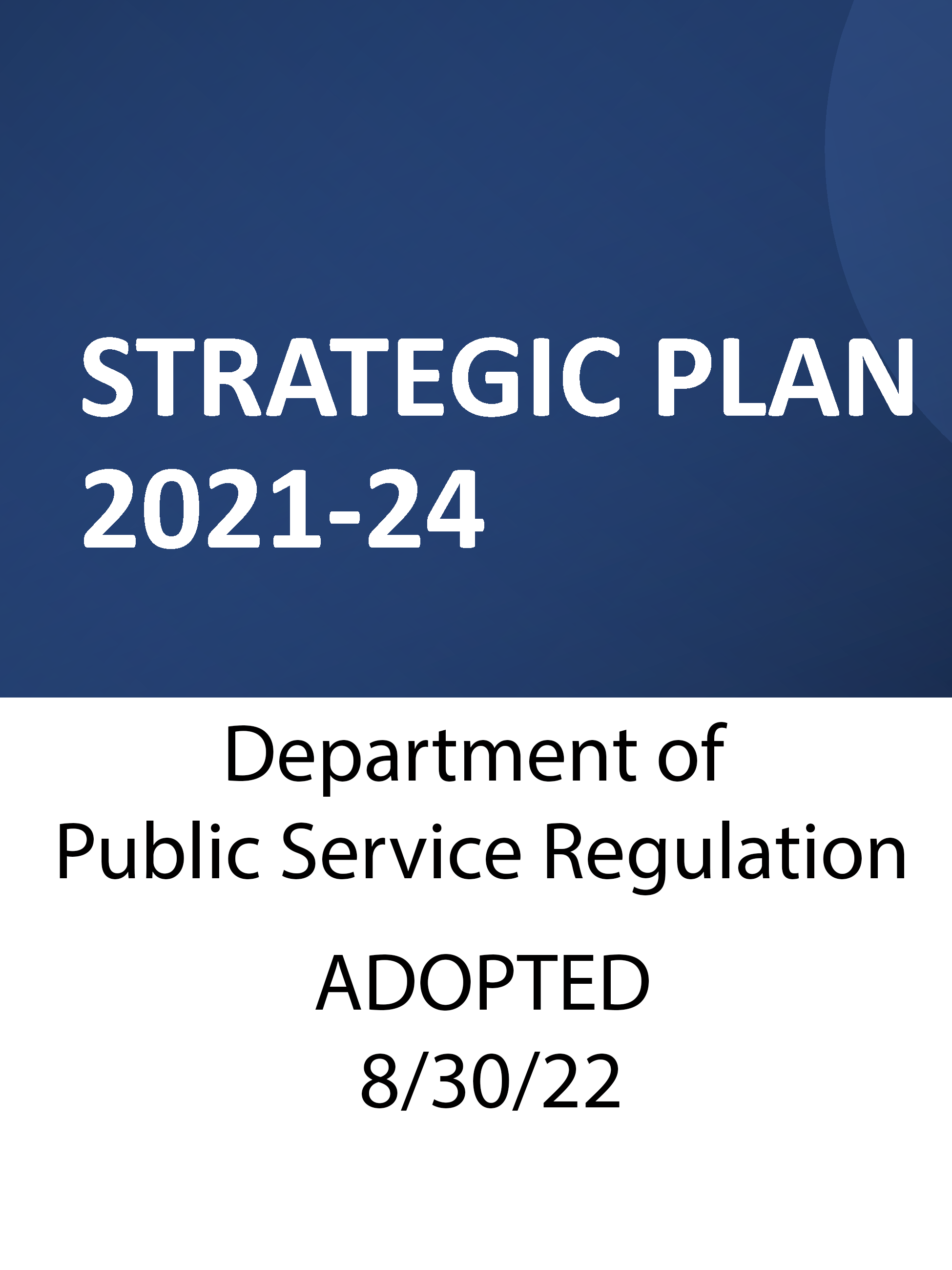 PSC Strategic Plan